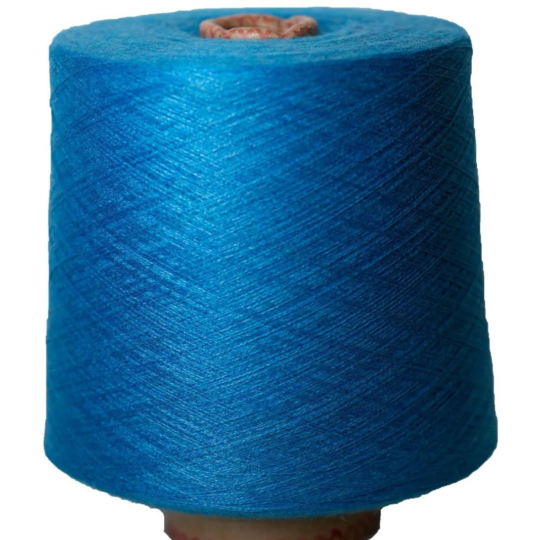 Wholesale Factory Chunky Ring Spun Color Customized Factory Standard Feather Strong Ring Spun Blended Yarn