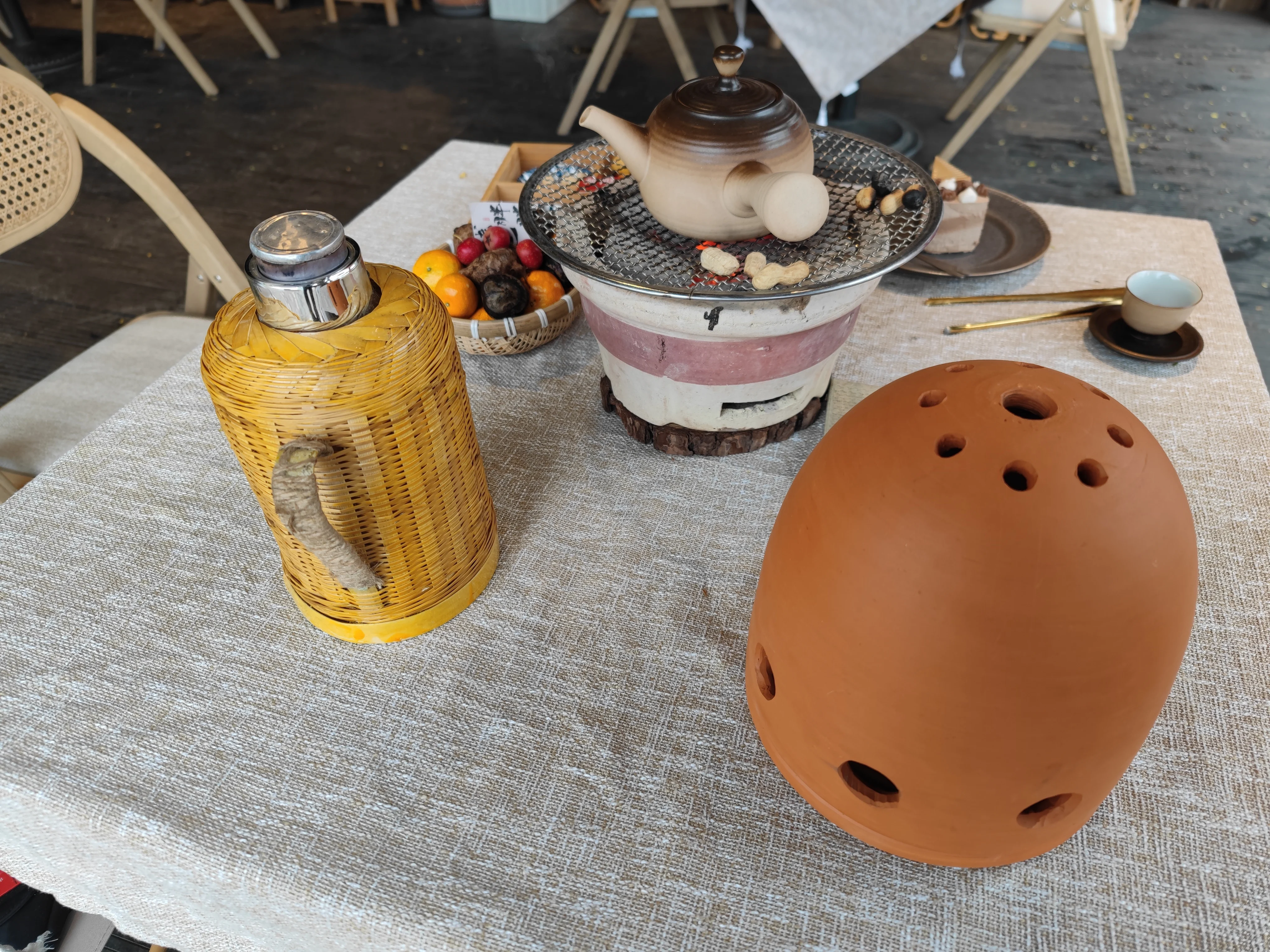 Primary color series, Double layer Candle Heater, Mini Stove, Type A