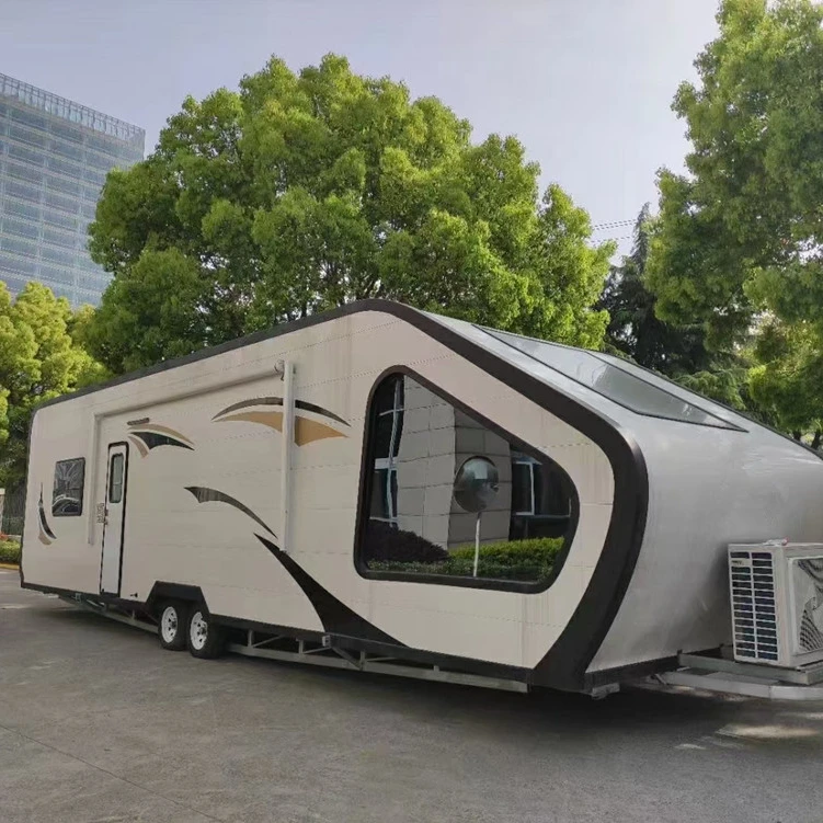 Luxury Rv Caravan Motor Homes Off Road Mobile House Travel Trailer Australia Caravan Camper for Family