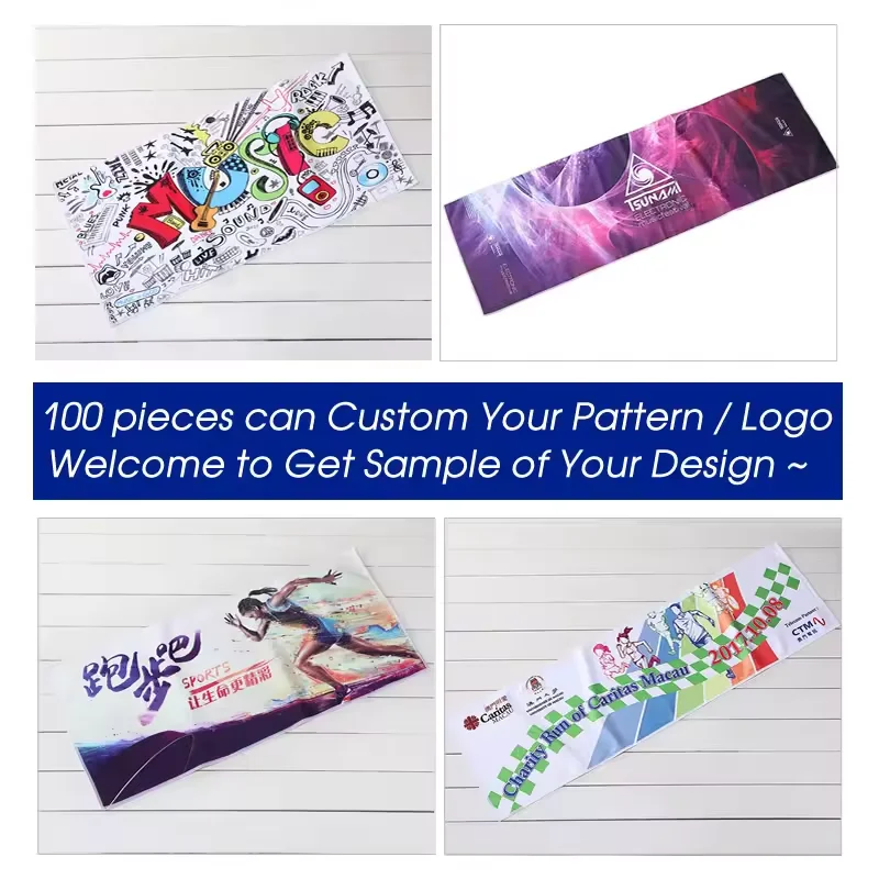 High Quality Quick Dry New Design Custom Logo Digital Printed Sublimation Sand Free Microfiber Beach Towel