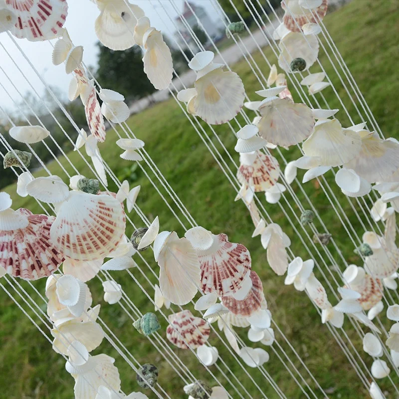 Shell Crafts wind chimes made of Natural seashells with Best Quality