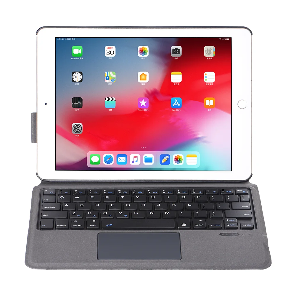 Для iPad 7 8-го поколения 9,7 10,2 air 234 pro 11 дюймов 12,9 2020 2021 индивидуальный дизайн bluetooth беспроводной чехол для планшета с клавиатурой
