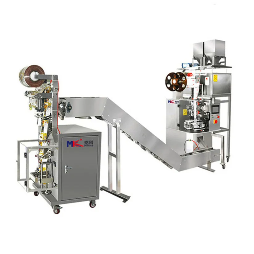 Multi-Function Small Granule Triangle Filter Pyramid Packing Weighing Nylon Tea Bag Packaging Machine