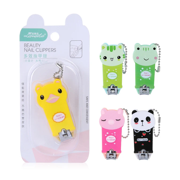
Lameila wholesale cute nail clipper cartoon cute kid baby nail toe manicure tools C0168 