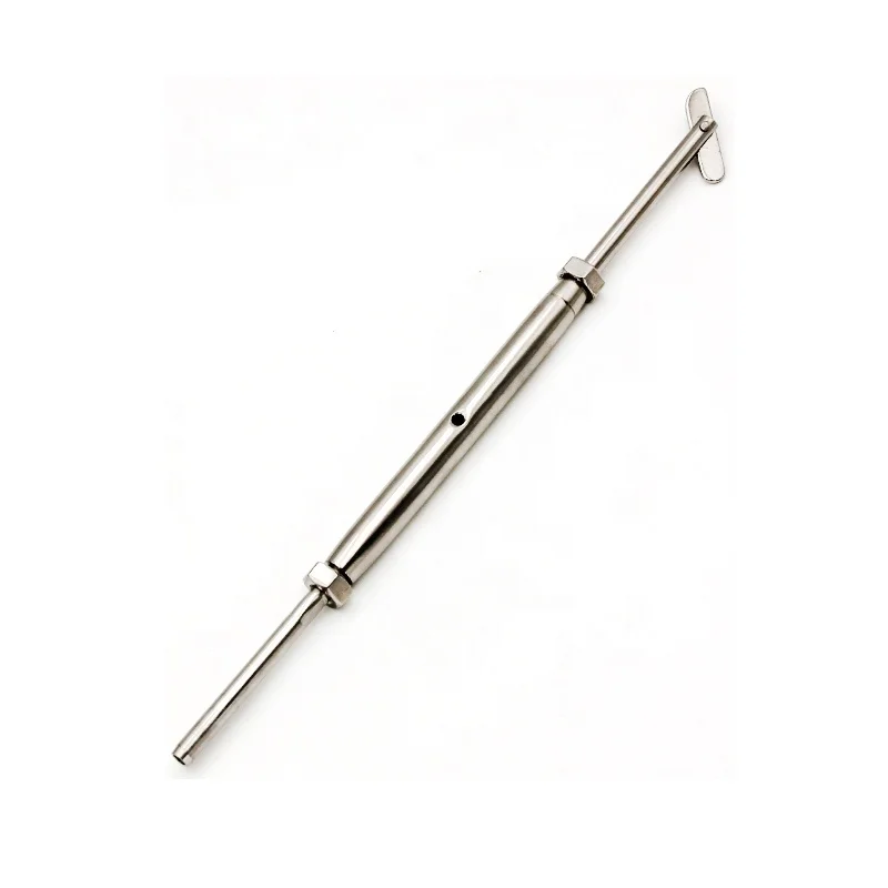OEM Wire Rope Hardware Stainless Steel US Type Drop Pin Swage Adjustable Closed Body Turnbuckle