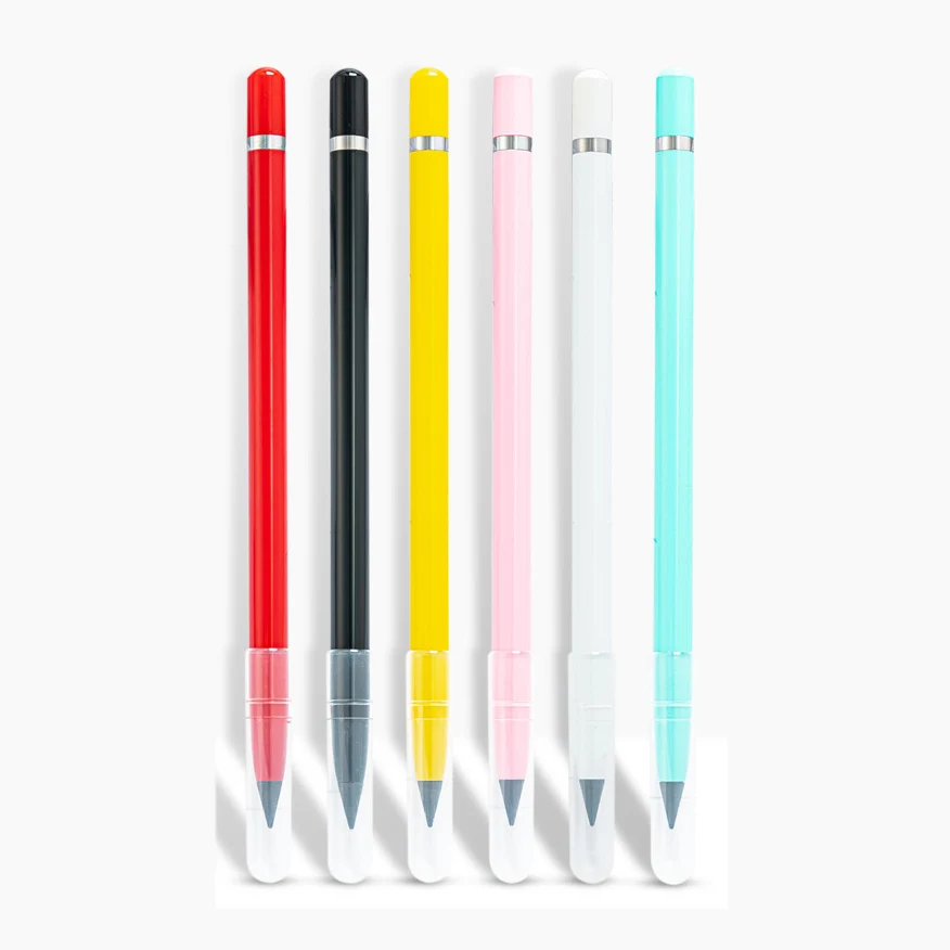 10 colors graphite no ink eternal magic pencil unlimited writing kids infinity pencils