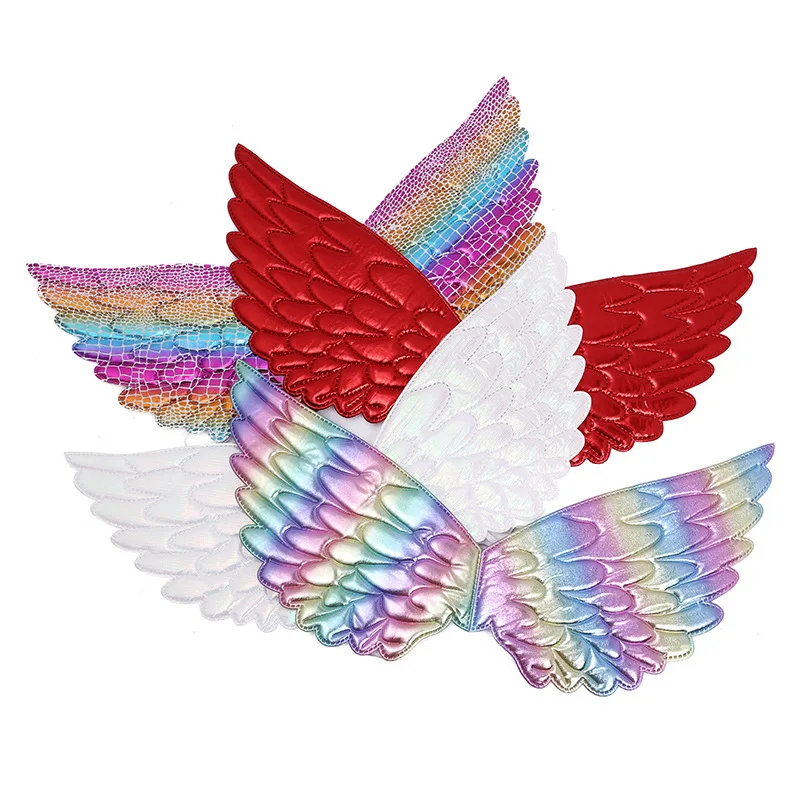 Princess Butterfly Fairy Wing Dress Up Girl Summer Cute Princess Dress Ball Gown Mesh Princess Fairy Wing Set