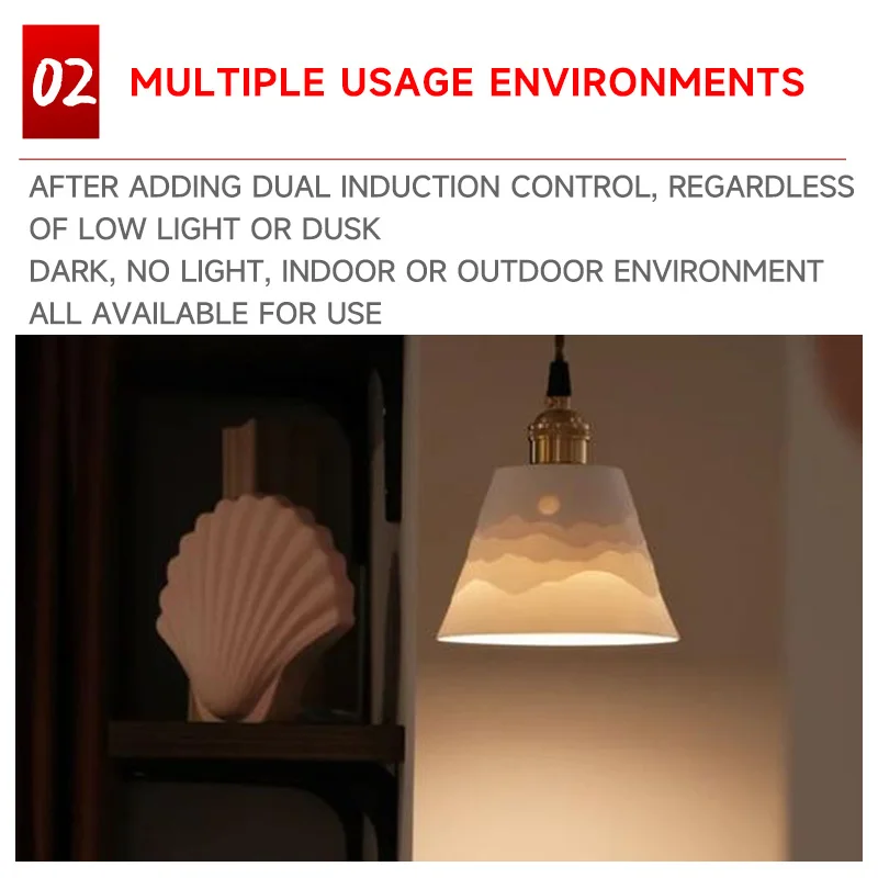 LED radar sensor light sound and light control energy-saving sensor bulb LED human body sensor bulb lamp E27 smart bulb