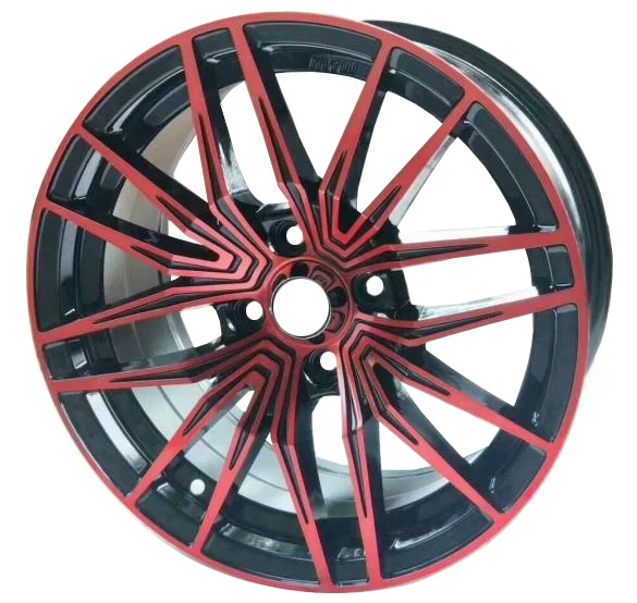 Оптовая продажа с фабрики, кованые колеса, доступные спортивные колеса для автомобилей, отрицательные офсетные диски с сердцами, черный, серебристый прочный ключ