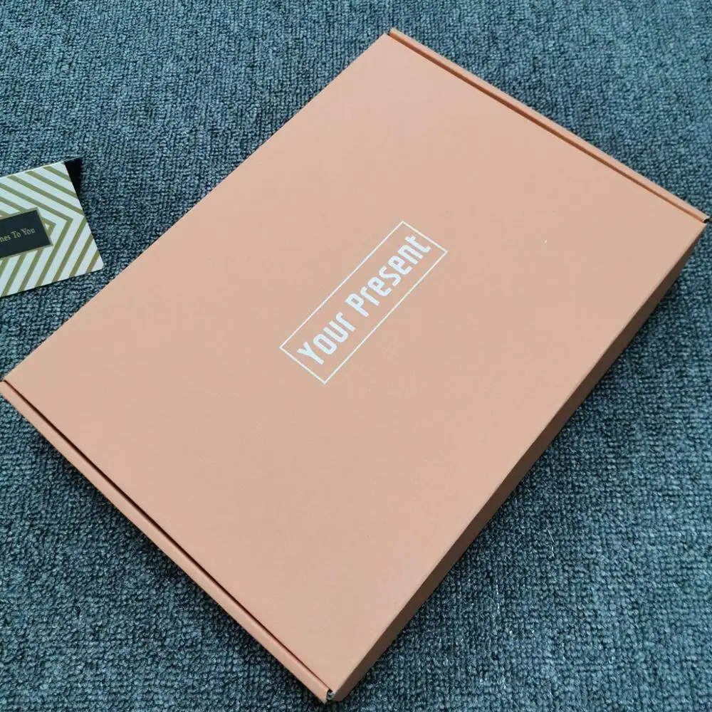 Customized flat folding gift packaging printing folding paper box Corrugated aircraft box