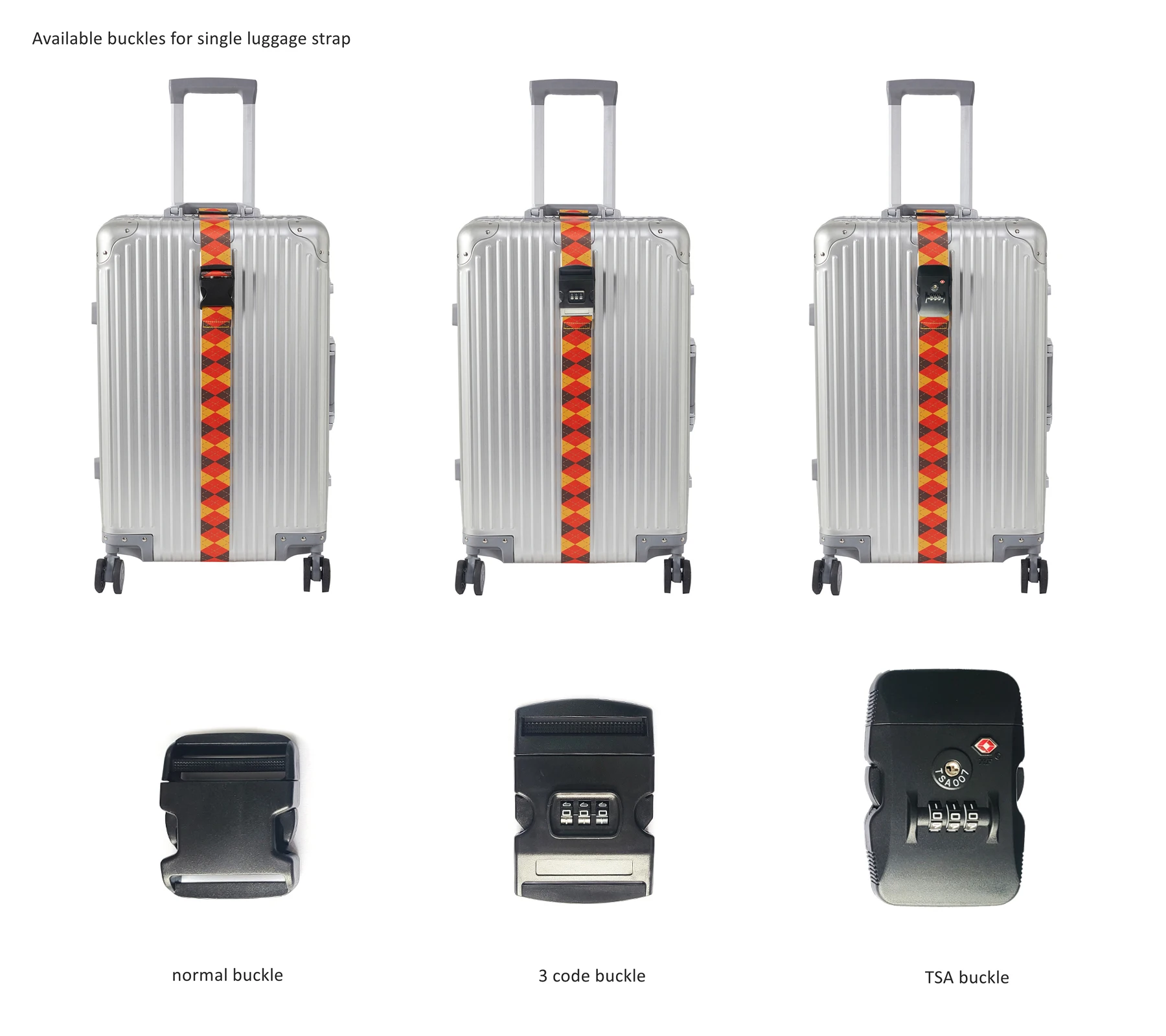 high quality strap for luggage and bags accessory luggage strap for suitcases  customized luggage belt strap for travel