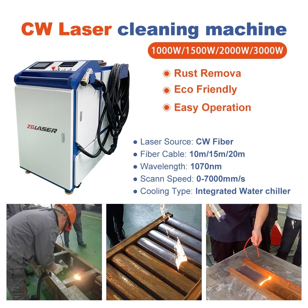 rebar rust remover laser gun