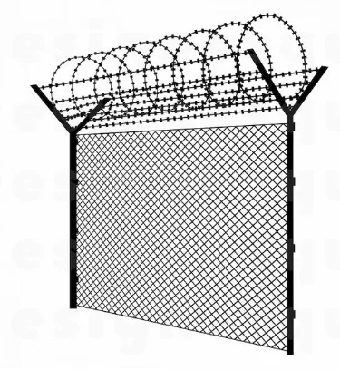 low price 8 foot pvc diamond wire mesh garden fence