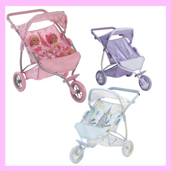 2022 baby twin doll strollers for twins