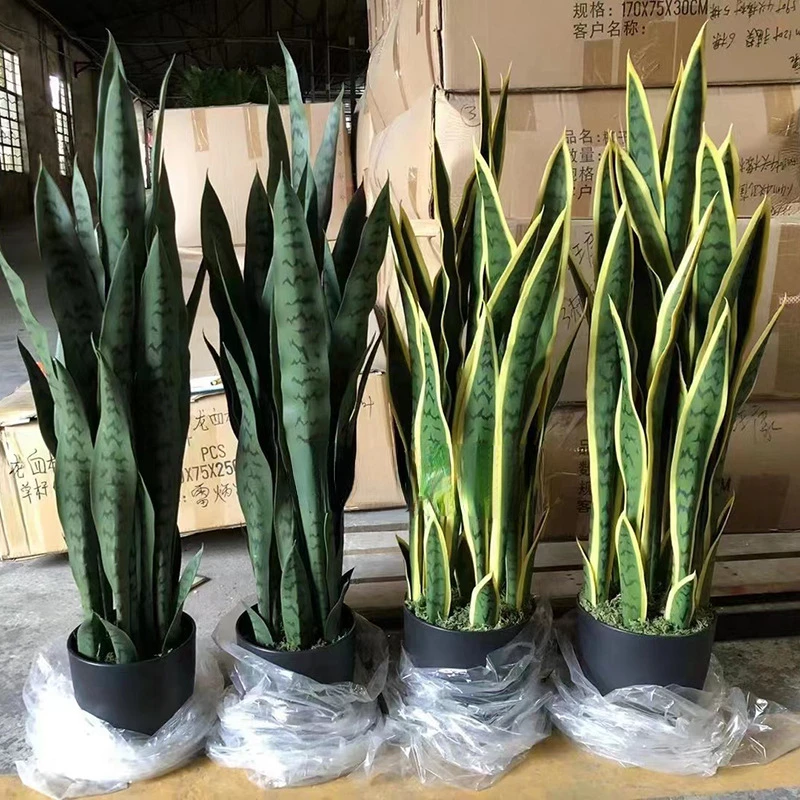 Искусственные змеиные растения Sansevieria комнатное дерево искусственное зеленое растение бонсай небольшое