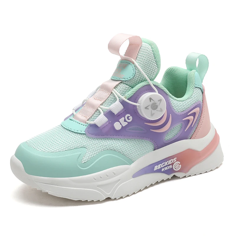 New Versatile Kids Casual Shoes Convenient Shoelaces Sports Shoes Super Breathable Outdoor Children Shoes