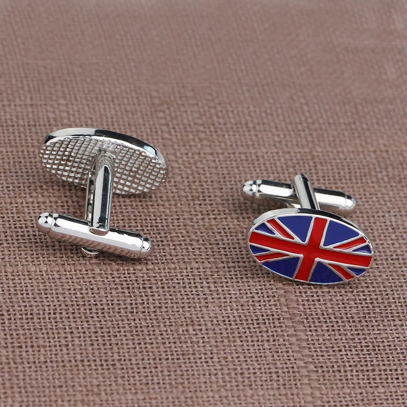 Fashion Hot Sale British Flag French Shirt Cufflinks For Men Shirt Clothing Accessories