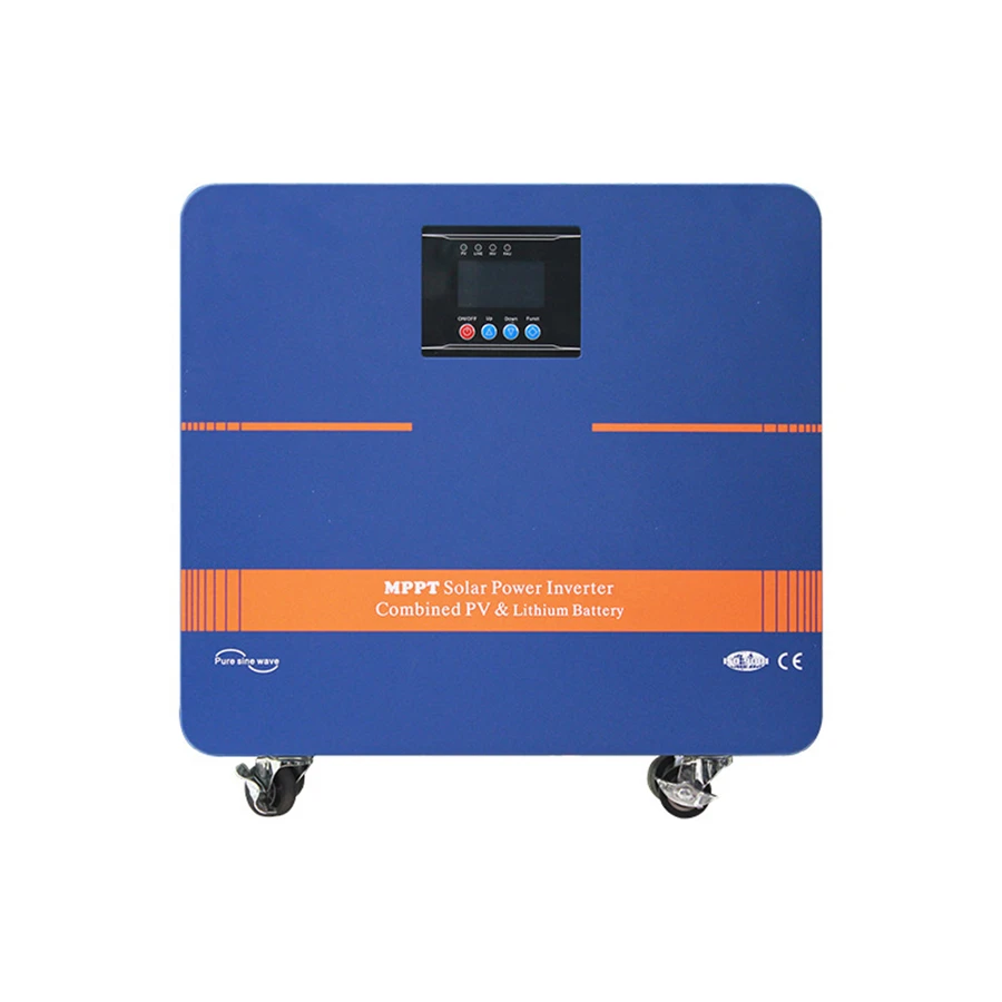Home Mobile Solar Photovoltaic Power Generation MPPT Inverter Reverse Control Integrated Machine Energy Storage 5KW