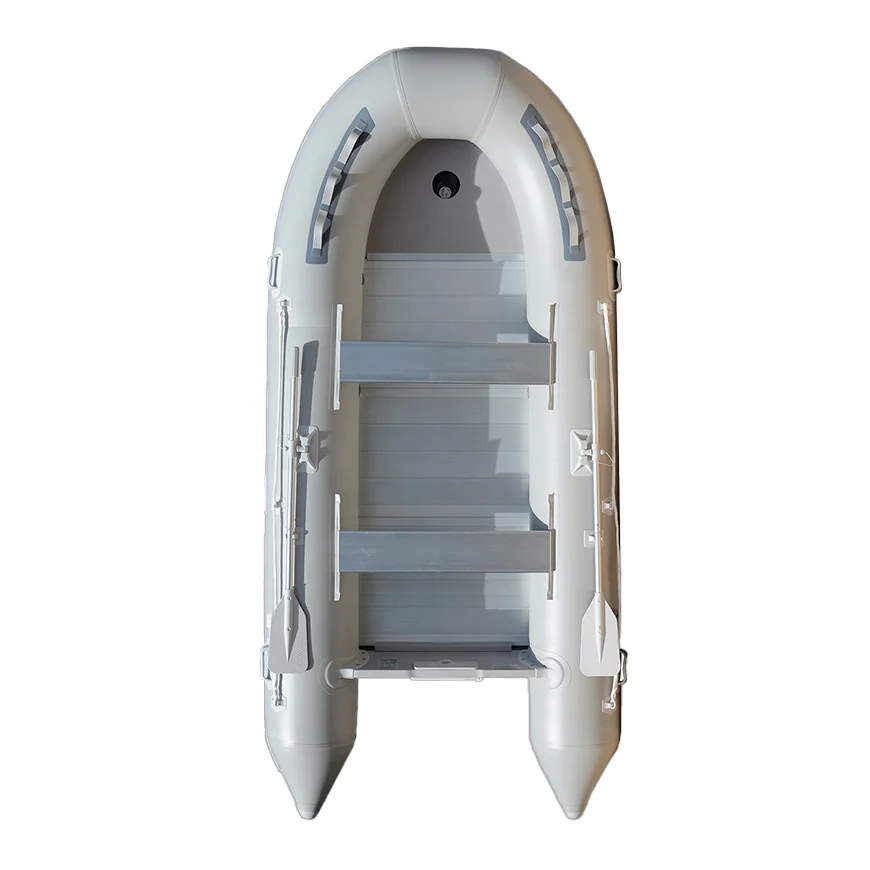 New High Quality Dinghy Inflatable Boat Aluminum Floor RIB Boat China Manufacturer Cheap Durable Rowing Boat with Accessories