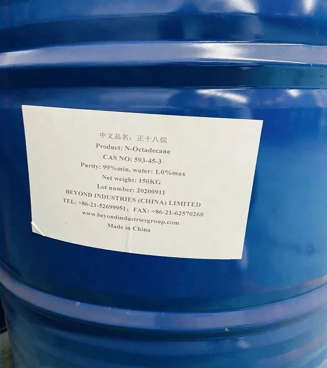 Фазовый меняющий материал N-октадекан, CAS № 593-45-3
