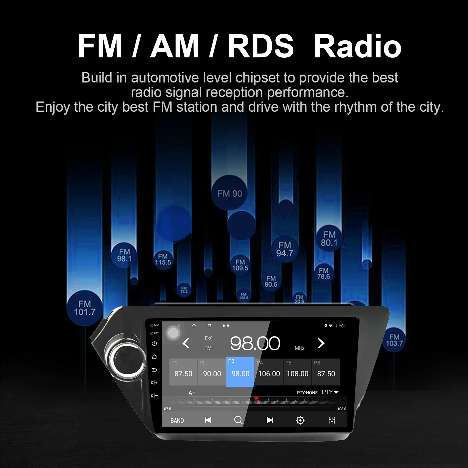 High Definition Stereo Capacitive GPS Navigation USB Player 9 inch Android Car Radio For Kia K2 Rio 2012-2016