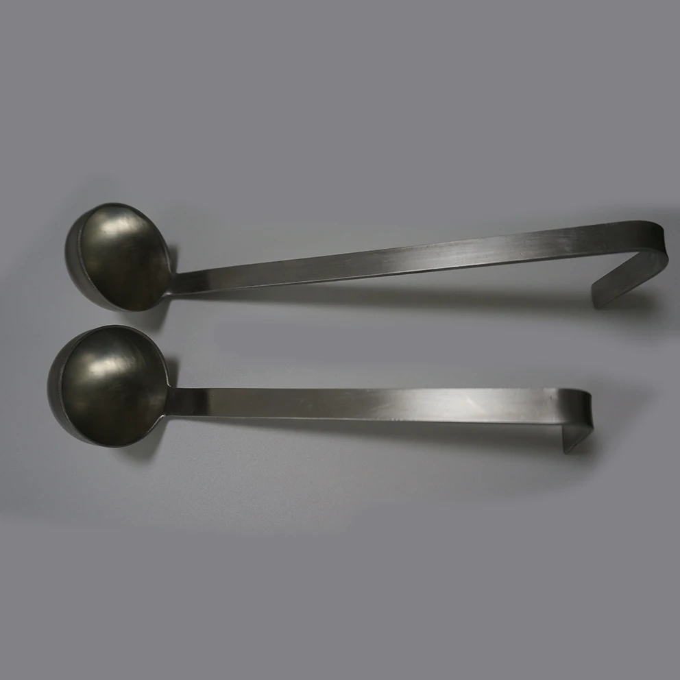 Modern Promotional Best Selling Kitchen Products Small Round Soup Spoon 304 Stainless Steel Utensils Ladle Eco-friendly CE / EU
