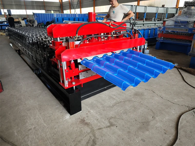 Double Layer Metal Roofing Corrugated Steel Sheet Tile Making Roll Forming Machine  folding machine price