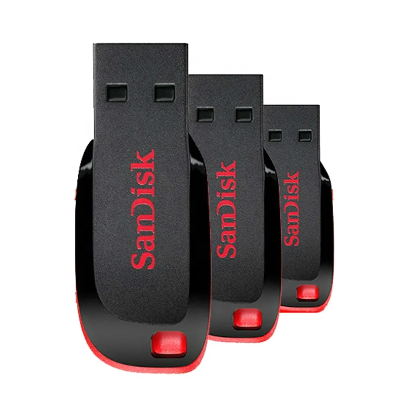  SanDisk флеш-накопитель USB 100% 32 ГБ 16 64 128 2