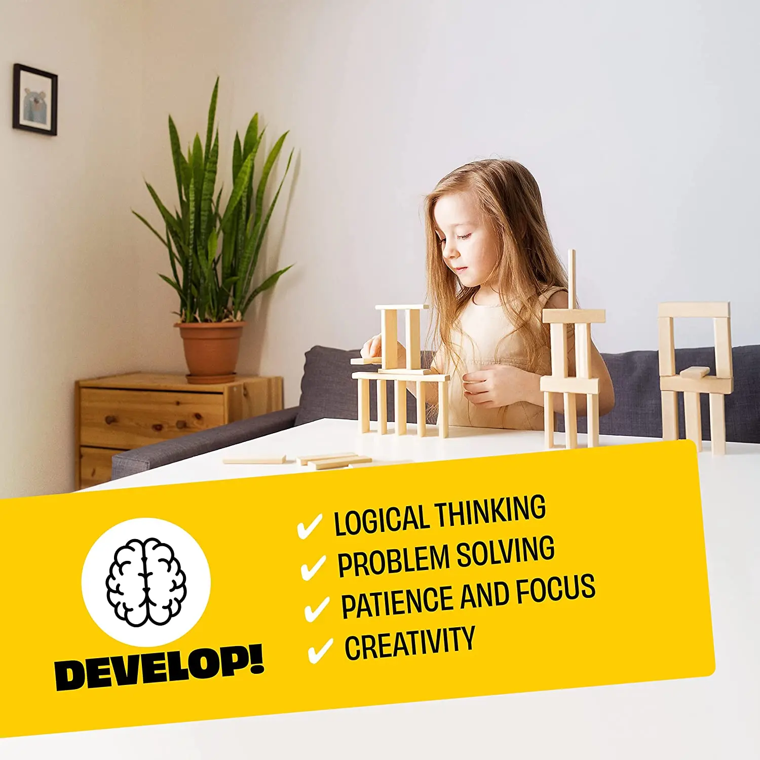 Wooden Puzzles For Children Ship House Car Crafts Kits to practice logical thinking Stem Toys