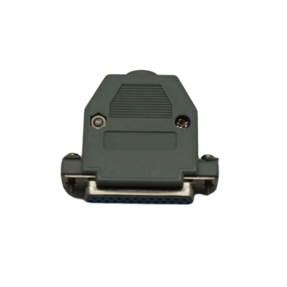 DB9 Штекерный 9-контактный разъем D-Sub 9 p серый черный пластиковый корпус