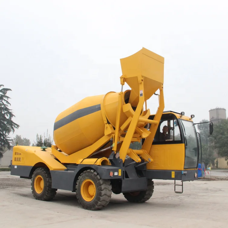 concrete mixer trailer for sale/self loading mobile concrete mixer