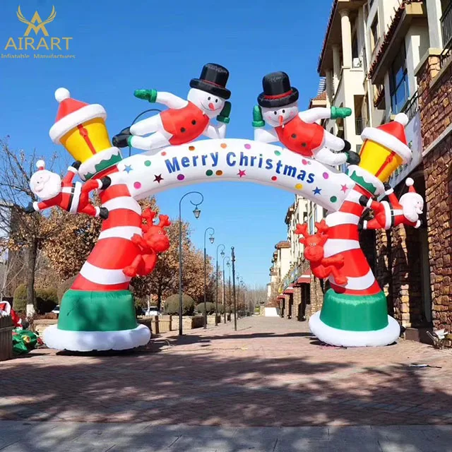 Merry Christmas Outdoor Inflatable Tree inflatable Xmas Items for Decoration