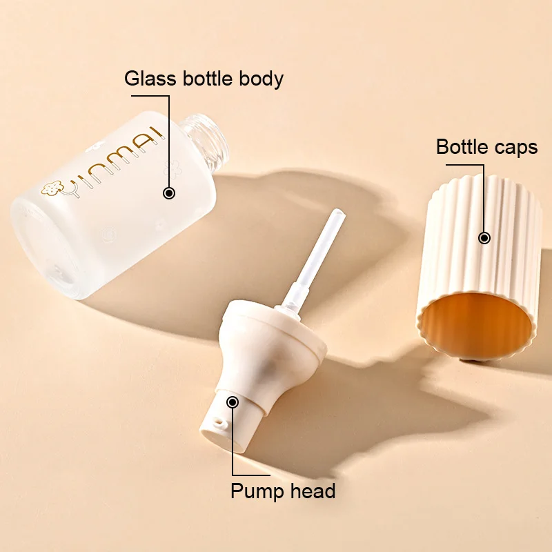 30ml Cylindrical Glass Bottle for Liquid Foundation Primer