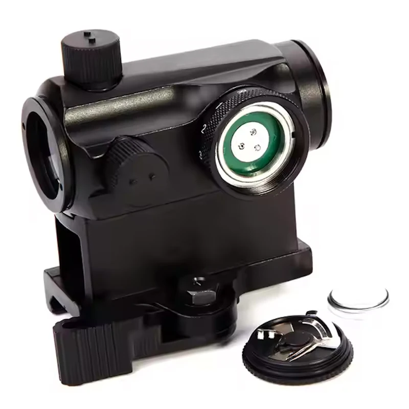 T1 1x20mm waterproof Red Dot Sight Tactical Reflex Optical compact scope For Outdoor Hunting Adjustable with 11mm 20mm mount