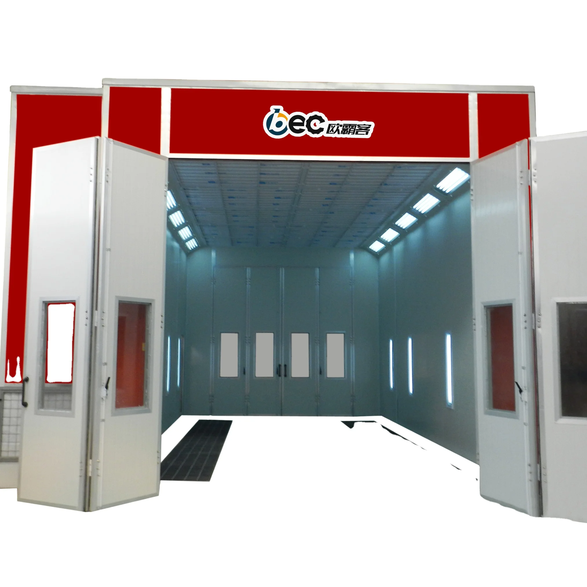 cabina de pintura automotriz Electrical heating spray booth baking oven for painting cars