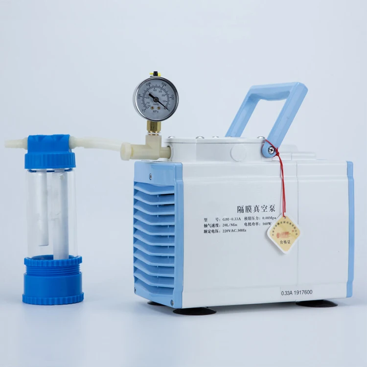 Laboratory Cheap Oil free Small Vacuum Diaphragm Pump 200mbar