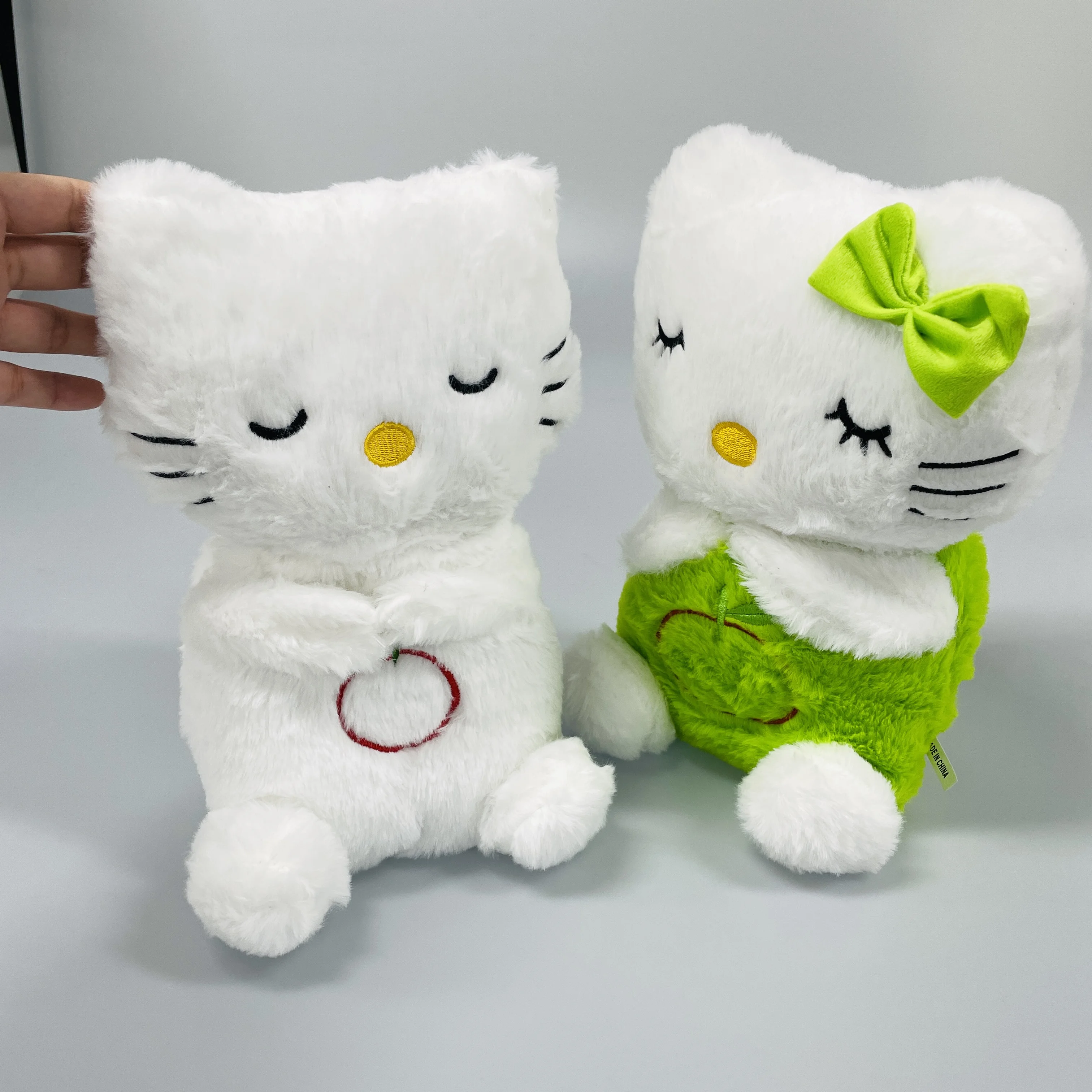 Soothen Snuggle Otter Toy Little Lamb Breathing Baby Sleep Music Appease Softed Plush breath bear For Newborn