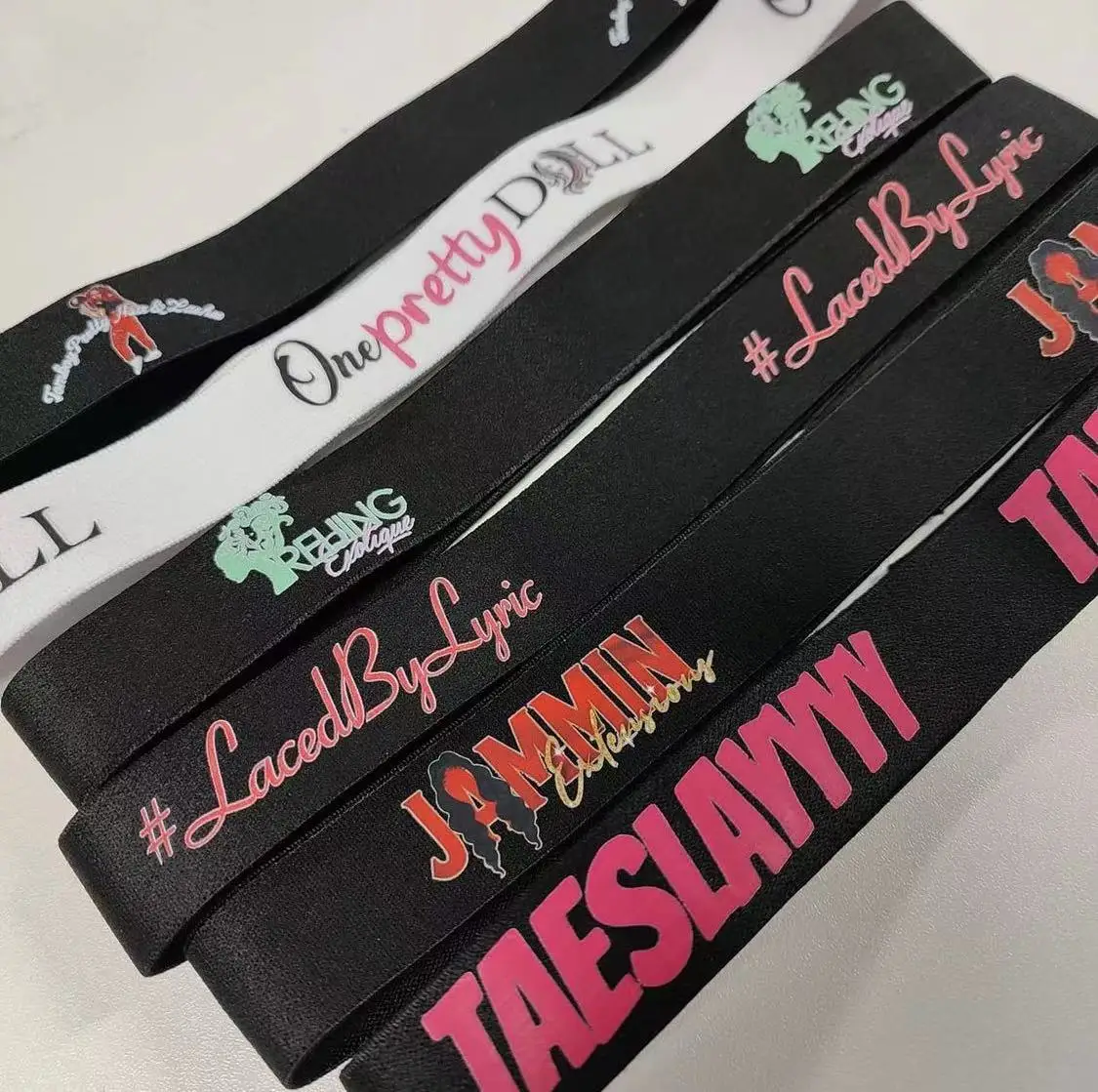 OEM Elastic Wig Melt Band For Wigs And Bonnet Head Wrap Keep The Frontal Lace Hair Wig Melt Band