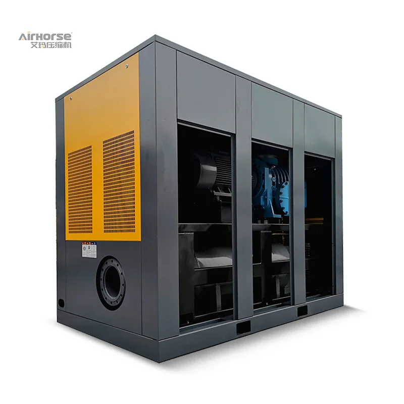 Energy Saving  Screw Blower Oil Free 04bar 06bar Screw Air Blower Low Pressure