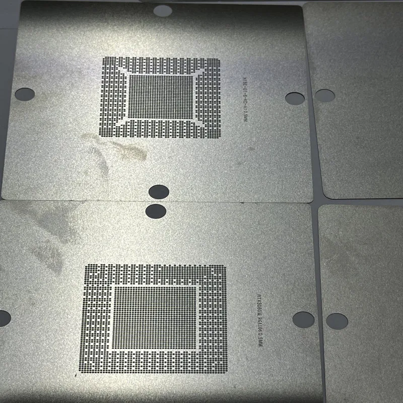 90x90MM New Game Stencils Set for XBOX 360 CPU PS3 CPU PS4 GPU WII GPU CXD2949CGB BGA Reballing Stencil