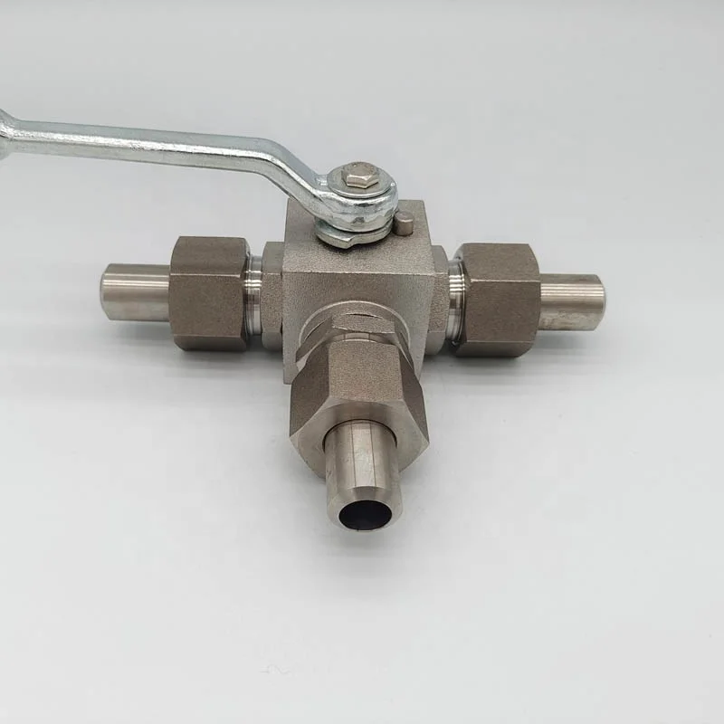 stainless steel 304 high pressure 10000PSI 2 inch  thread hydraulic ball valve for