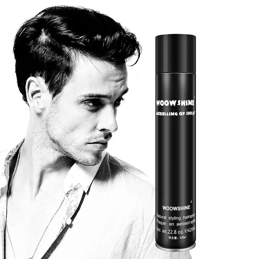 Stock Available Matte Glued Spray Styling Gel New Hair Thickening Hard Styling Strong Holding Spray