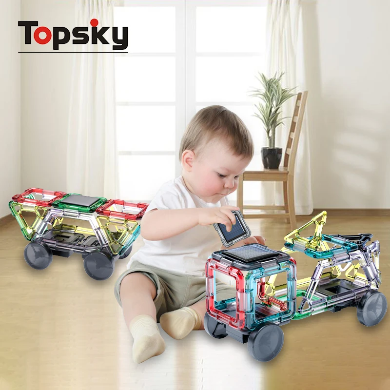 Creative Solar Toy Car Assembly Building Blocks Variable Modeling Power Cars DIY Science Experiment Educational Toys