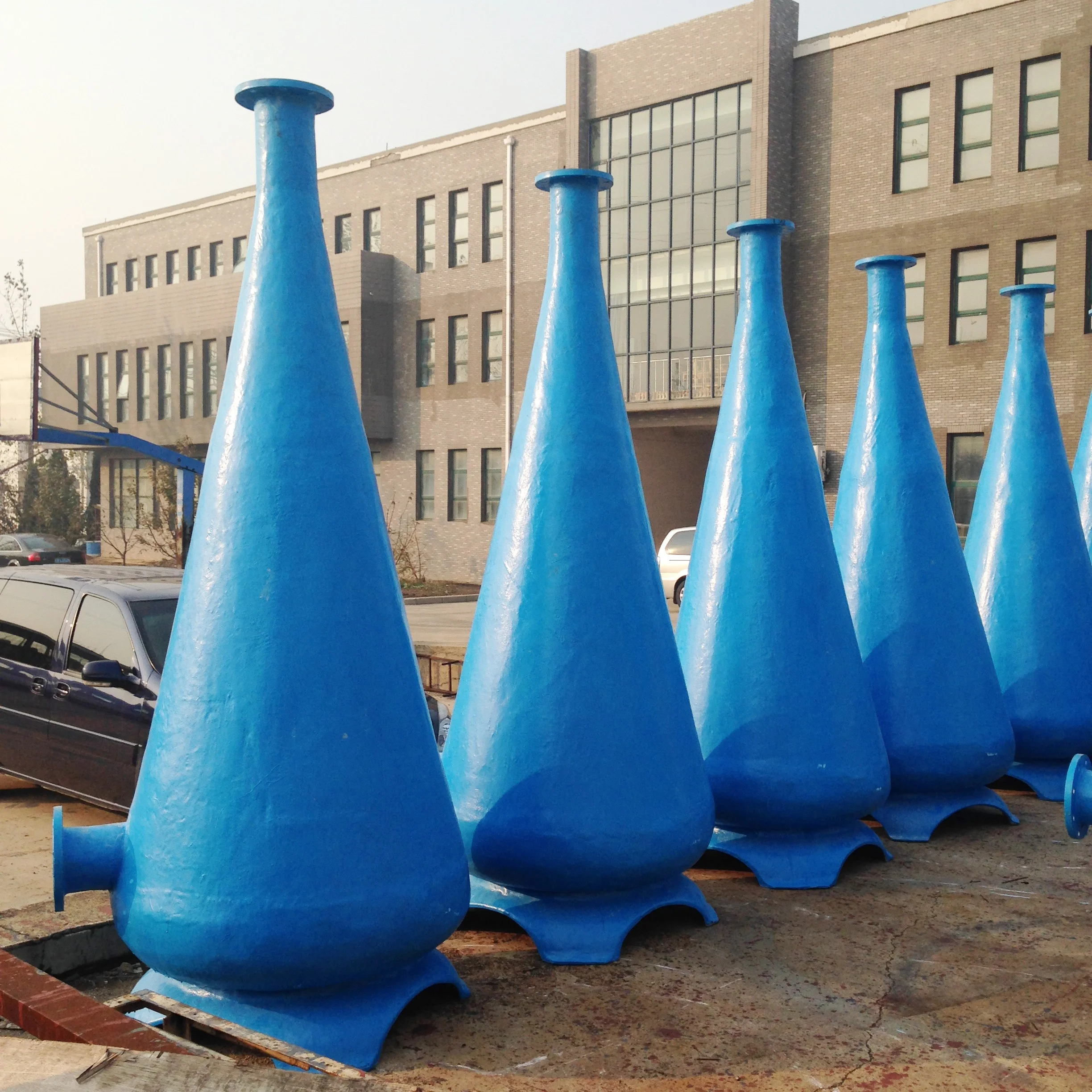 
High Quality Manufacturer FRP Oxygen Cone For Fish Farm 