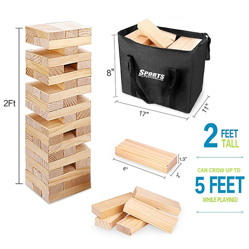 Large stacked high building blocks fun large building blocks giant educational toys supplied by manufacturers
