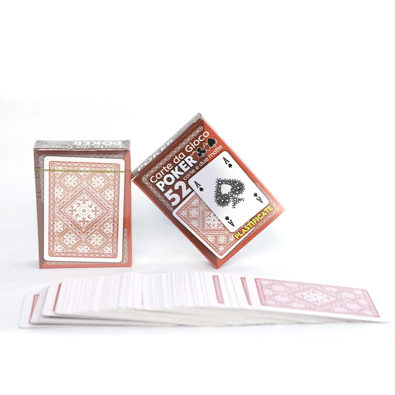 Low Moq Durable Board Game Card Entertainment Custom Design Playing Cards Poker