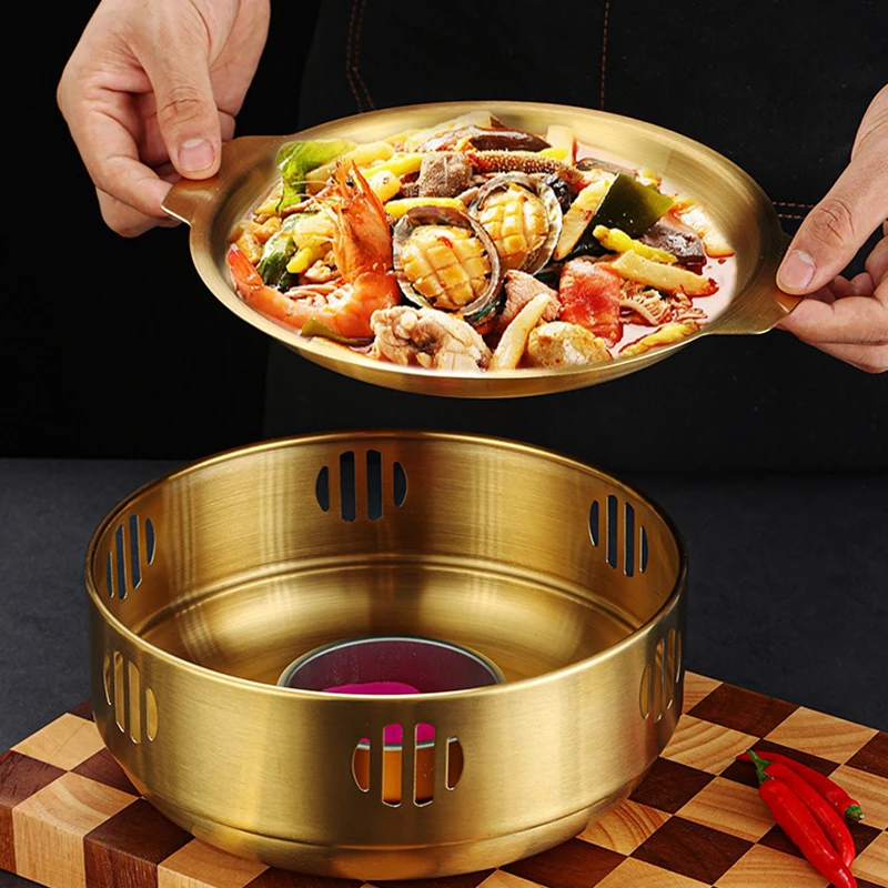 Drop Shipping Holding Furnace Keep Warm BBQ Grill Hold Temperature Smokeless Stainless Steel Insulation