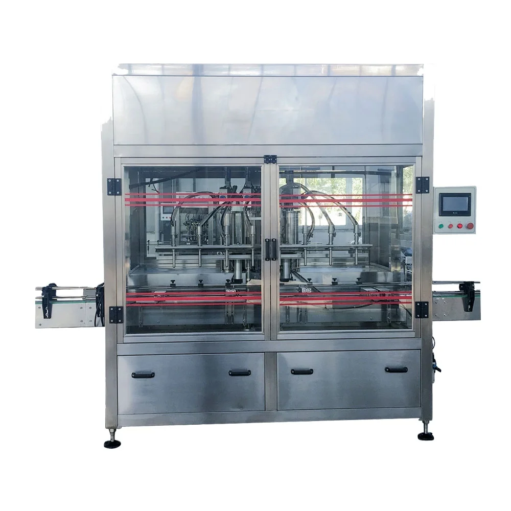 Full Automatic Strawberry Blueberry Fruit Jam Filling and Capping Machine