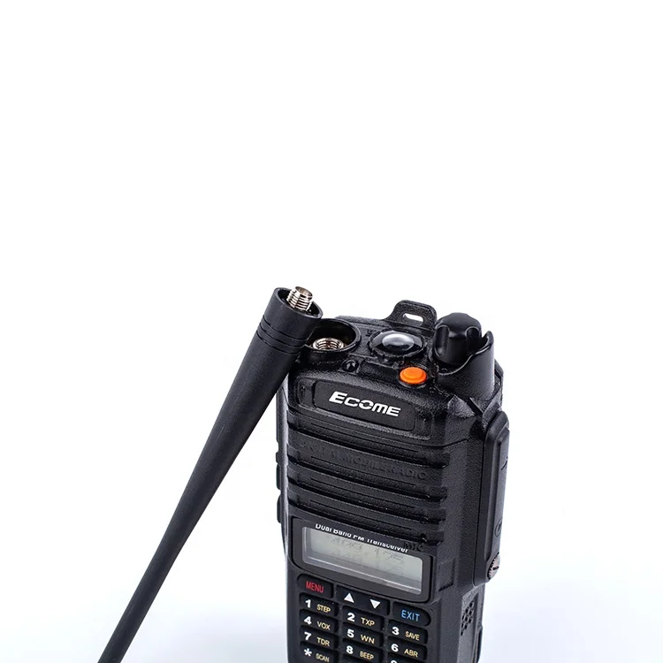 Длинный диапазон Ecome ET-300 ham двухстороннее радио двухдиапазонный ip67 Водонепроницаемый иди и болтай walkie talkie