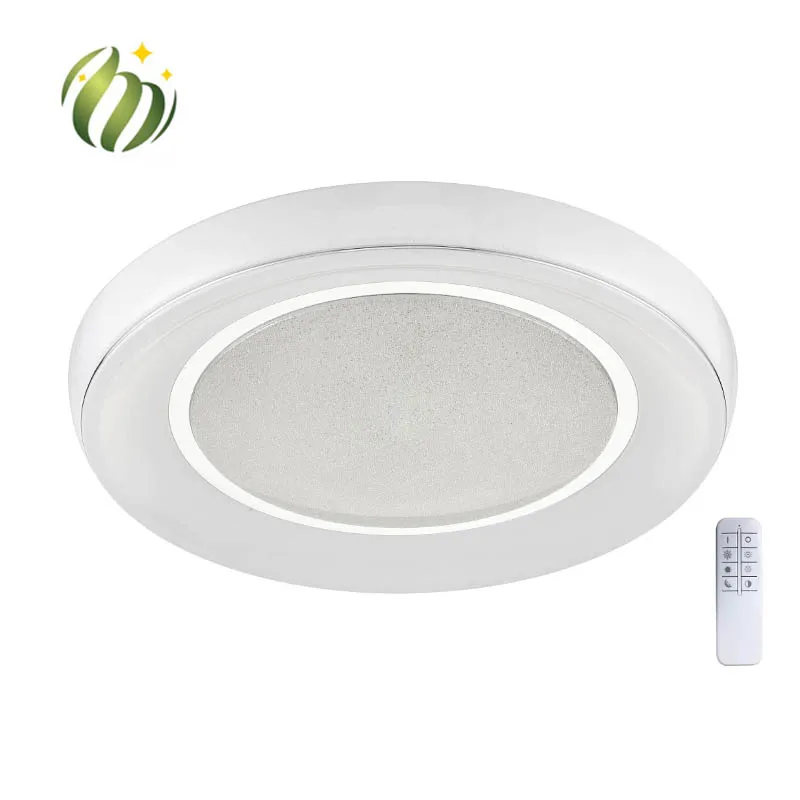 Indoor Remote Control Energy Saving Ceiling Lamp Living Room Lights Plastic Ceiling Lamps With Sensor